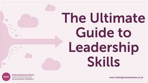 leadership skills ultimate guide leadership styles mbm