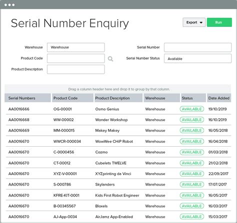 inventory serial number tracking software unleashed