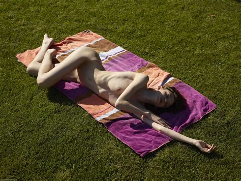 Aya Beshen In Naked In The Garden By Hegre Art Erotic Beauties