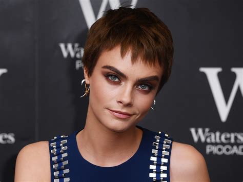 Cara Delevingne Ditches Her Blonde Do And Joins The Dark Side