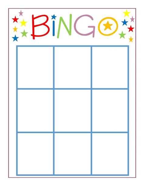 stupendous  bingo card template ideas blank excel printable