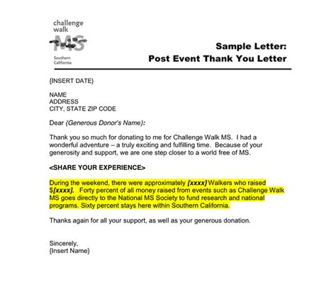 sample letter  appreciation  support   document template