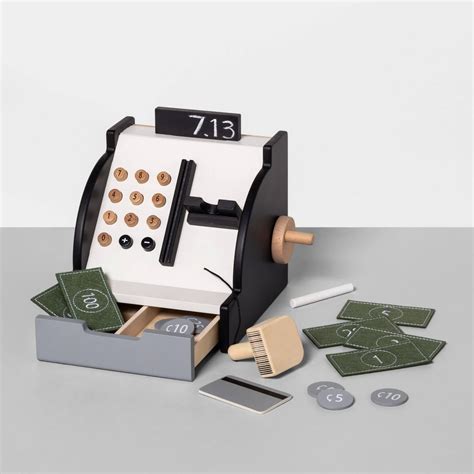 wooden toy cash register magnolia wooden toys  target popsugar