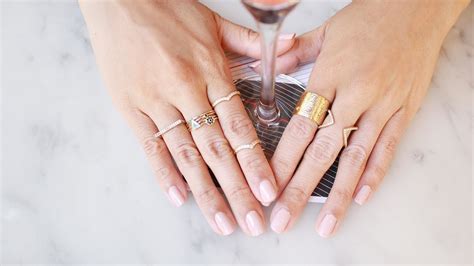 Style Guide How To Build The Perfect Ring Stack Lauren Conrad Chegos Pl