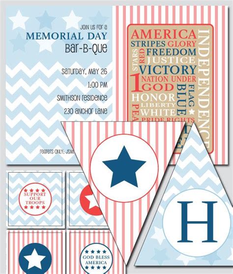 american flag themed birthday party  red white  blue