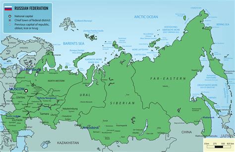 map  russia guide   world