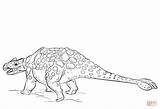 Ankylosaurus Coloring Dinosaur Pages Draw Drawing Printable Supercoloring sketch template