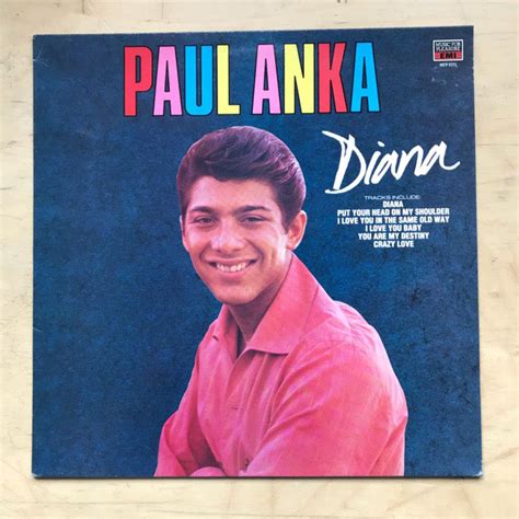 Paul Anka Diana Records Lps Vinyl And Cds Musicstack