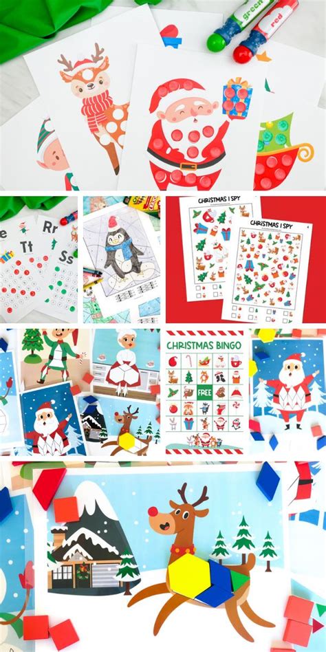 fun printable christmas activities  kids christmas activities