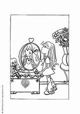 Coloring Ready Hellokids Pages Lipstick Color Print Valentine Girl sketch template