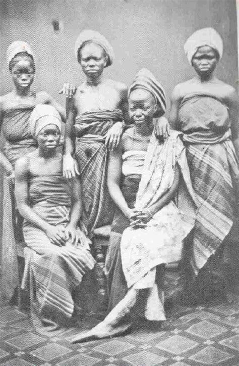 In The 1930s Igbo Men In Elaborate Hairstyles And Body