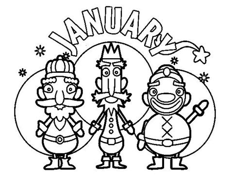 january coloring pages  coloring pages  kids coloring pages