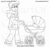 Stroller Pushing Bannykh sketch template