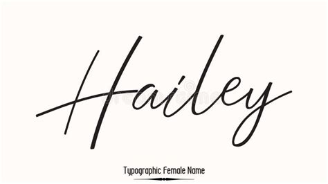 Hailey Female Stock Illustrations – 5 Hailey Female Stock Illustrations