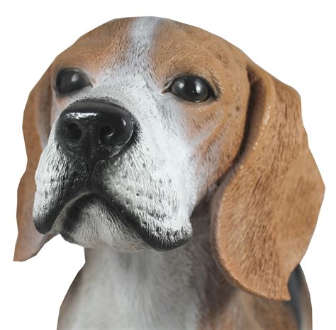 dekofigur hund beagle butch tierfigur skulptur haushund ebay