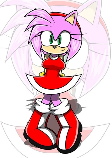 amy rose hd by arung98 on deviantart
