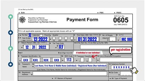 illustration    fill   bir form   payment