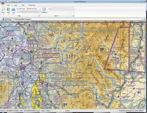 alpha screenshot aeronautical charts truenorth geospatial