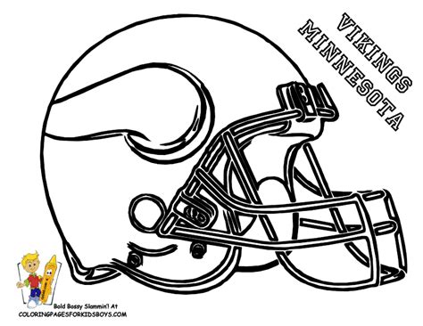 minnesota vikings coloring pages coloring home