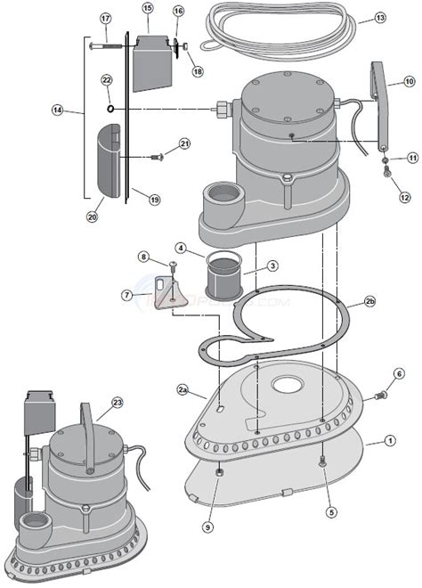 sta rite submersible pool service pump parts inyopoolscom