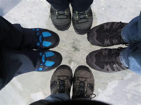 hiking boots good  snow