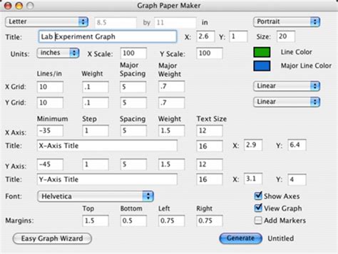 graph paper maker  mac