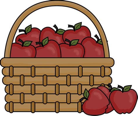 Apple Basket Clipart 2 Wikiclipart