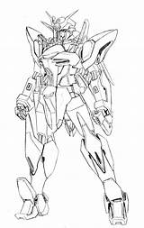 Gundam Coloring Pages Wing Zero Malacoda Request Deviantart Template sketch template