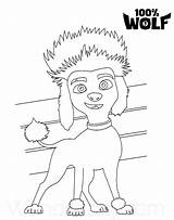 Wolf Lupin Loup Ausmalbilder Freddy Coloriages Coloriage sketch template
