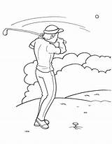 Golf Club Coloring Pages sketch template