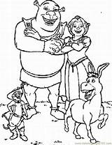 Shrek Coloring Pages Fiona Princess Donkey Color Printable Diycraftsfood Trulyhandpicked Diy Birthday Print Da Puss Boots Getcolorings Costume Party Colorare sketch template