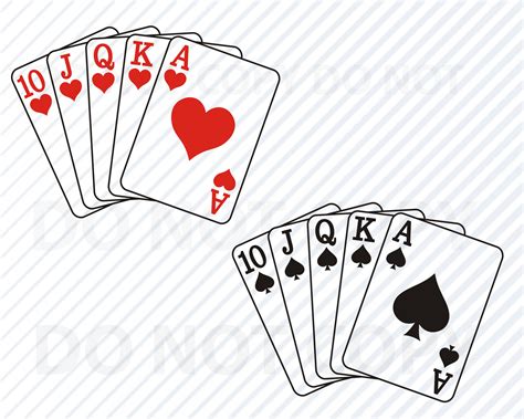 cards svg poker vector images clipart svg file  cricut etsy