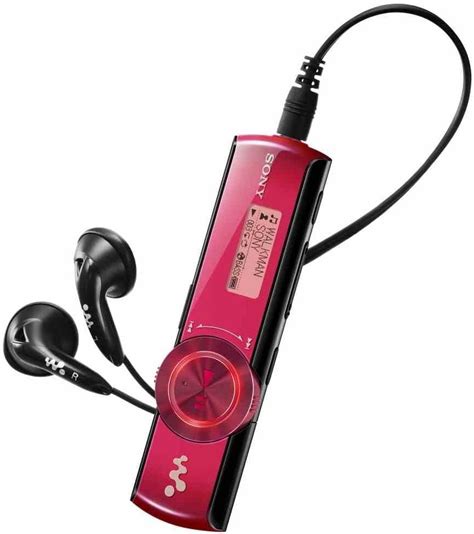 sony nwzb gb walkman mp player  usb red amazoncouk audio hifi