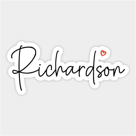 richardson richardson sticker teepublic