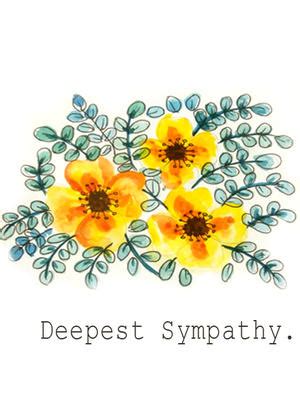 printable sympathy cards create  print  printable sympathy