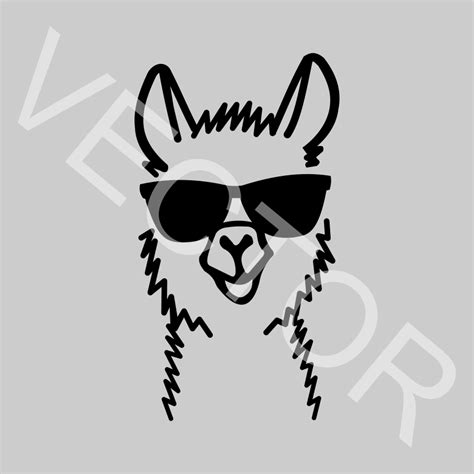 top pictures fortnite llama head svg  prob llama svg cut file