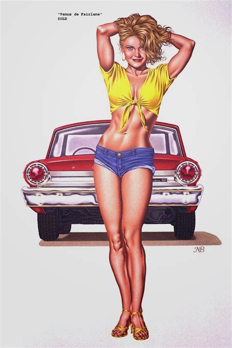 Classic Nude Pin Up Art Of Mark Blanton Pin Up Art And Artists