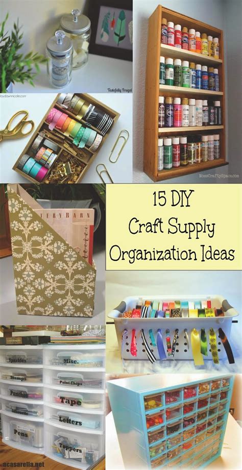 diy craft supply organization ideas home crafts  ali