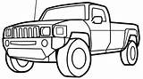 Truck Coloring Pages Diesel Getcolorings Pickup sketch template