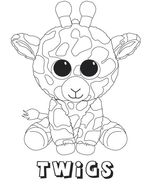 beanie baby coloring pages  getcoloringscom  printable