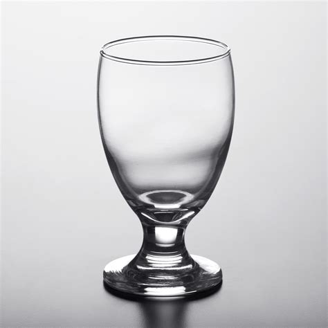 Water Goblet Glass Acopa 10 5 Oz Glass Goblet 12 Case