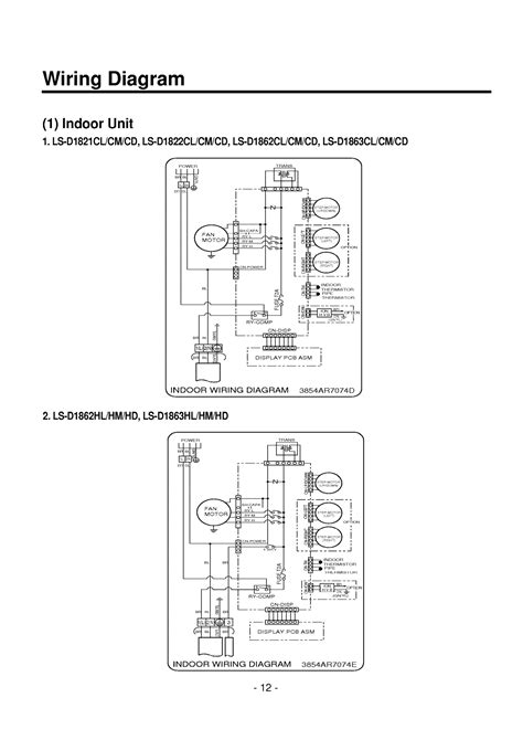 lg split ac wiring diagram  circuit diagram