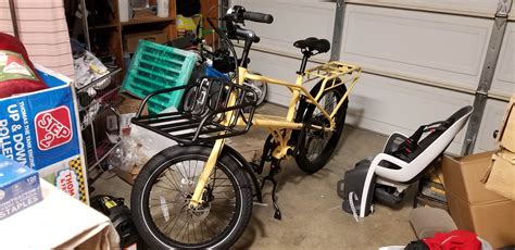junto electric bikes metro mule cargo bike rear storage