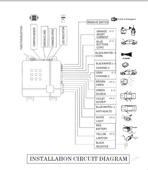 banvie car alarm wiring diagram ds sport   car alarm security keyless entry system