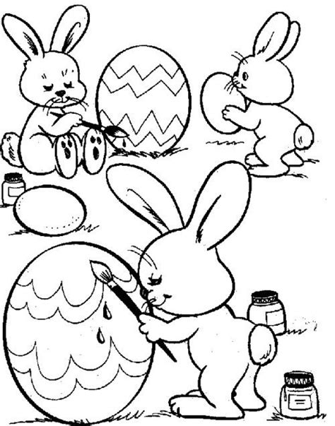 easter  cute animal coloring pages bunny coloring pages easter