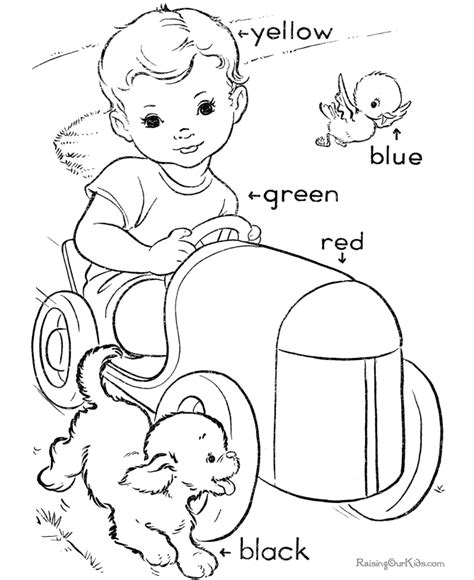 learn primary colors  coloring home