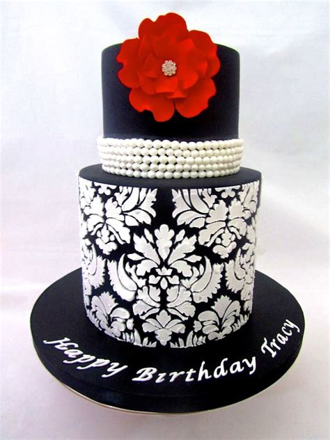 Elegant Birthday Cake Sweet Surprise Cakes Pascoe Vale Vic