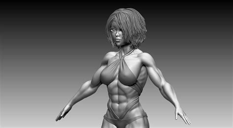 woman body sculptures 3d model person cgtrader