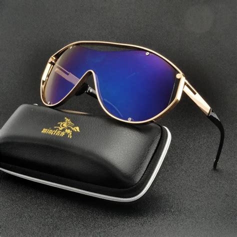2019 luxury brand square sunglasses mens oversized shield sunglasses