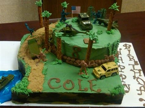 Army Cake Design Ideas Grenade Army Birthday Cake Yelp
